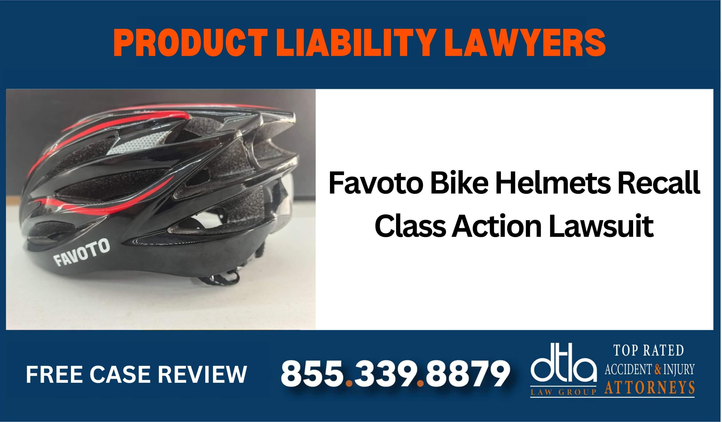 Favoto Bike Helmets Recall Class Action Lawsuit Incident sue compensation lawsuit lawyer