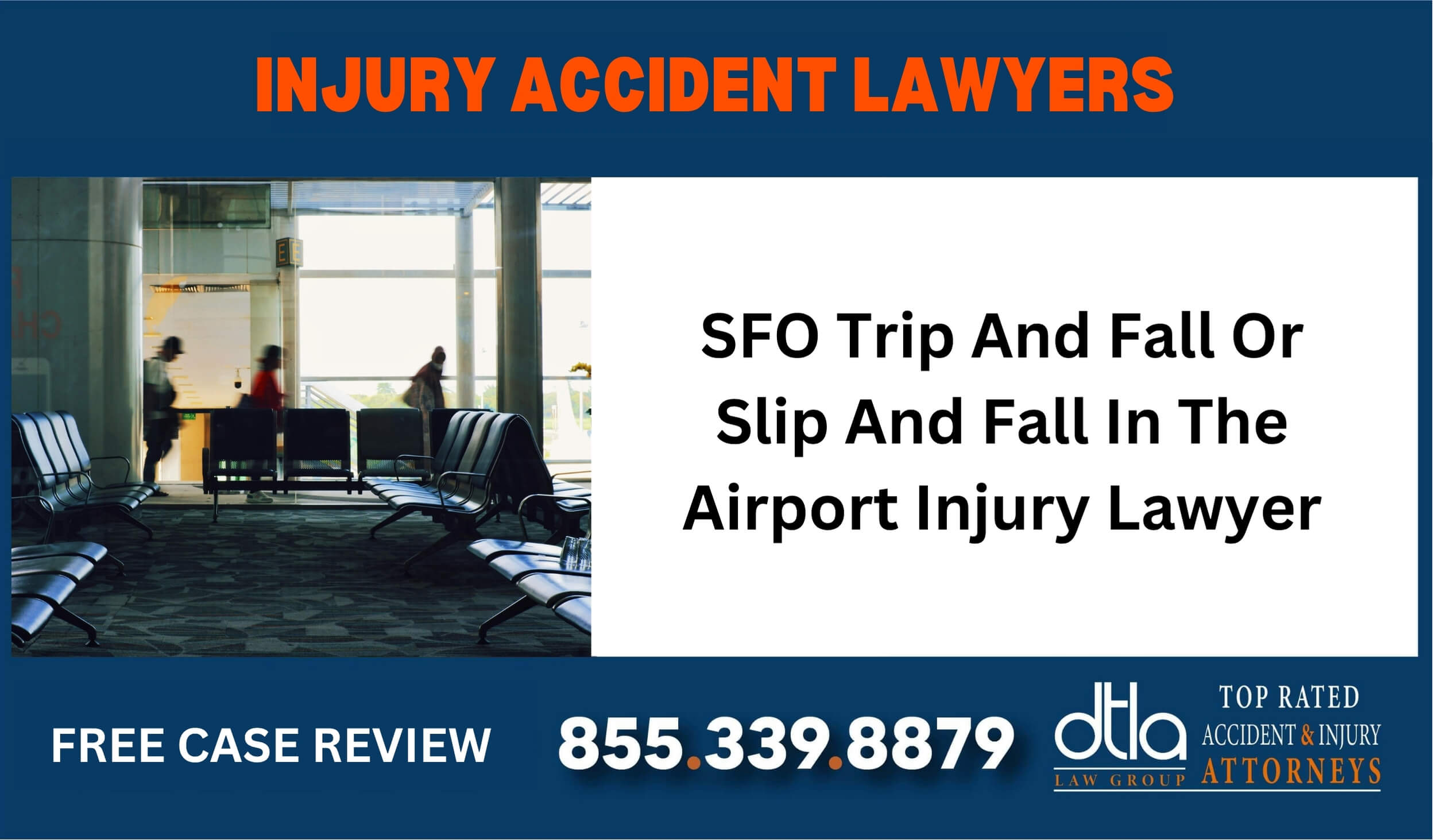SFO Trip And Fall Or Slip And Fall In The Airport Injury Lawyer Injury sue lawyer liable compensation incident liability attorney