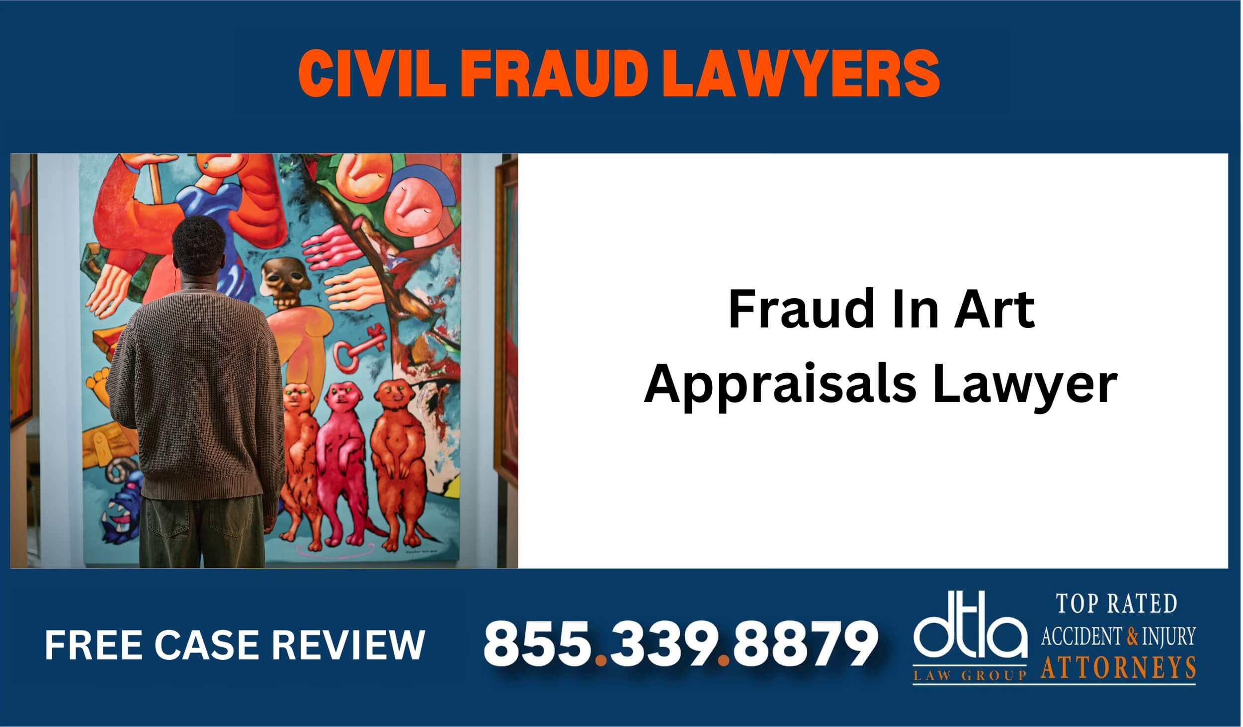 fraud in art appraisal lawyer civil fraud attorney compensation sue